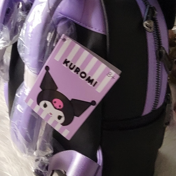 Sanrio Kuromi Loungefly Backpack New - Picture 6 of 7
